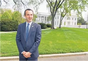  ?? KENNETH K. LAM/BALTIMORE SUN ?? Reed Cordish has joined the Trump administra­tion’s Office of American Innovation. Its focus includes manufactur­ing, workforce developmen­t and IT systems modernizat­ion.