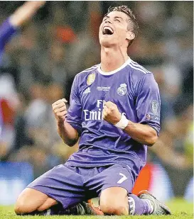  ?? FOTO: REUTERS ?? Cristiano Ronaldo fue nombrado el mejor jugador del partido