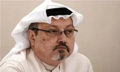  ?? Photograph: Mohammed al-Shaikh/AFP/Getty Images ?? Jamal Khashoggi was killed at the Saudi consulate in Istanbul in October 2018.