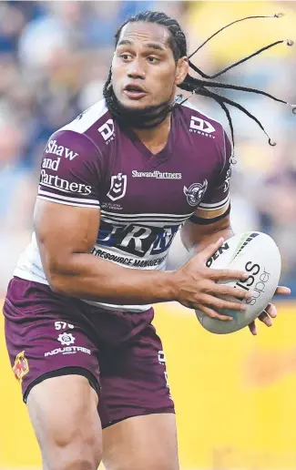  ?? Picture: Getty Images ?? Manly prop Martin Taupau is hunting his first NRL finals victory.