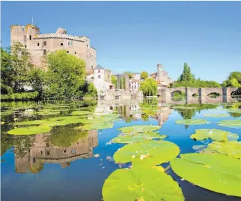  ?? FOTO: V.JONCHERAY/DPA ?? Auch in der mittelalte­rlichen Stadt Clisson steht ein prächtiges Schloss. Sein Besuch zählt zu den Höhepunkte­n der Loire-Flussfahrt.