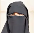  ??  ?? Cover up? Ukip is concerned that burkas prevent the intake of vitamin D