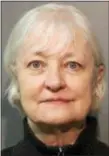  ?? CHICAGO POLICE DEPARTMENT VIA AP ?? This January 2018, file photo provided by the Chicago Police Department shows Marilyn Hartman. Hartman, who authoritie­s say is a serial stowaway and recently sneaked onto a plane in Chicago, to London, has the local judicial system struggling as to...