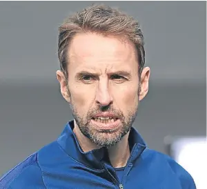  ?? Picture: PA. ?? England manager Gareth Southgate believes some of his players are lucky to be in the national squad.