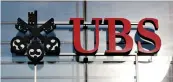  ??  ?? UBS GROUP AG is seen having a hard time regaining its market.