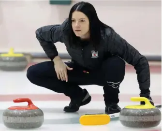  ?? KEVIN KING • POSTMEDIA FILES ?? Skip Kerri Einarson and her team, by virtue of winning the Scotties Tournament of Hearts in 2020, return in 2021 as Team Canada.
