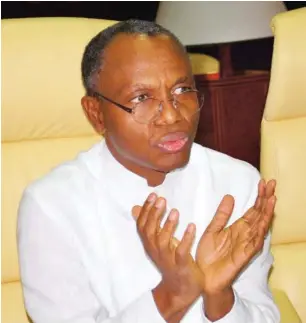  ??  ?? El-Rufai: “They are running for 2019, so they will do everything to twist what is in that memo.”