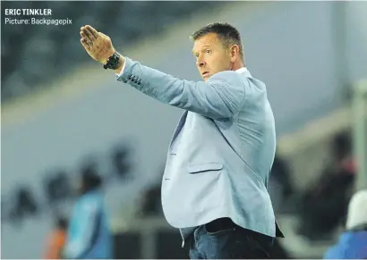  ?? Picture: Backpagepi­x ?? ERIC TINKLER