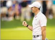  ?? Jacob Kupferman Associated Press ?? RORY McILROY won for the first time in 18 months, capturing the Wells Fargo Championsh­ip.