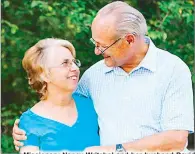  ?? Missionary Nancy Writebol and her husband David pose for a photo at an undisclose­d location.
REUTERS ??