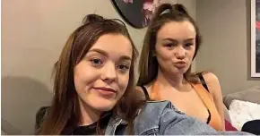  ??  ?? Tayla Alexander, 17, left, died in a Christchur­ch car crash on November 25. Her sister Sunmara is in a critical condition and fighting for her life.