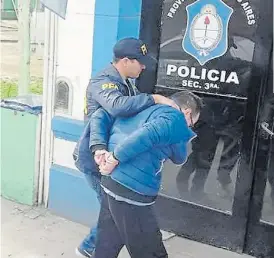  ??  ?? Detención. En 2018. Luego, el acusado afrontó el proceso en libertad.