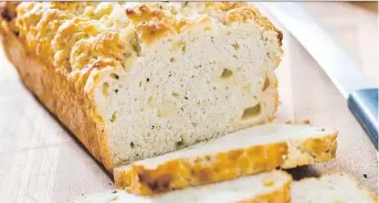  ?? AMERICA’S TEST KITCHEN ?? This savoury bread has a crisp, browned crust and extra cheesy goodness.