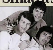  ??  ?? CLOSE: Cartwright, centre, with ‘Eng’, right, and a friend in 1968