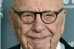  ??  ?? Rupert Murdoch, 86 anni