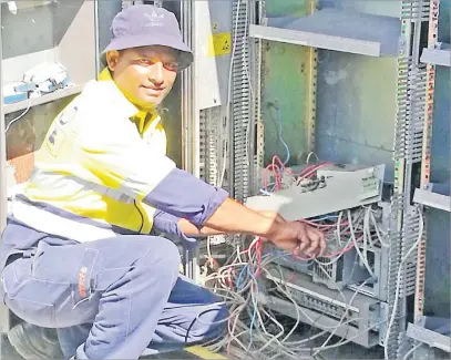  ?? Picture: SUPPLIED ?? Telecom Fiji has restored their ICT services in Labasa and Seaqaqa, after damage caused by Severe Tropical Cyclone Yasa resulted in service outages, and is working to ensure that other affected areas in the North are also back up and running.