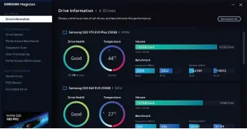  ??  ?? The PCH really doesn’t hurt performanc­e on M.2 drives.