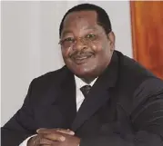  ??  ?? Zanu PF secretary for administra­tion Obert Mpofu