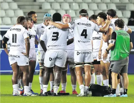  ?? Photo Jacques Robert ?? Provence Rugby a créé la surprise face à Grenoble et remporte sa première victoire à l’extérieur de la saison.