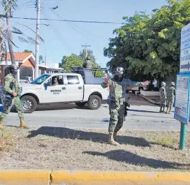  ??  ?? Pese a los operativos la violencia continúa en la entidad.