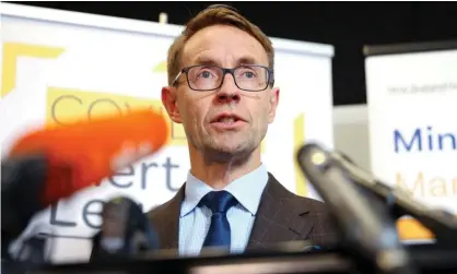  ?? Photograph: Hagen Hopkins/Getty Images ?? New Zealand director general of health Dr Ashley Bloomfield said coronaviru­s immunity would be boosted over time by vaccines and natural immunity.