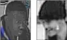  ??  ?? Police appeal: CCTV pictures of three youths detectives want to talk to in connection with the stabbing