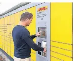  ?? FOTO: POST/DHL ?? Ende 2023 soll es bundesweit 15.000 Packstatio­nen geben.