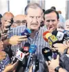  ?? Cuestionam­iento. ?? El ex presidente mexicano Vicente Fox dice que Nicolás Maduro no puede seguir afectando la economía de Venezuela.