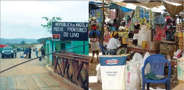  ?? JAIMAGENS ?? Apesar da fuga ao fisco as transacçõe­s comerciais tendem a melhorar entre Angola e RDC e a proibição da venda de produtos da cesta básica para o exterior foi exarada pelo Executivo