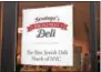  ??  ?? Saratoga’s Broadway Deli is now open in downtown Saratoga Springs.