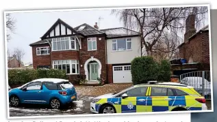  ??  ?? Inquiry: Police at Brooks’s Nottingham­shire home last week