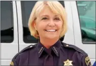  ??  ?? Chester County Sheriff Carolyn “Bunny” Welsh