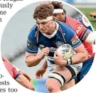  ?? GETTY ?? Canterbury’s Rameka Poihipi, top, on the burst against Counties in Pukekohe yesterday. Above: Auckland’s Josh Beehre attacks against Tasman at Eden Park.
