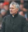  ?? ANDREW YATES / REUTERS ?? Jose Mourinho cuts a dejected figure during Manchester United’s 2-1 loss to Huddersfie­ld.