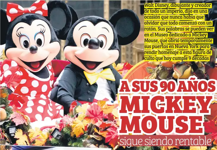 Mickey Mouse cumple 90 años - El Blog de