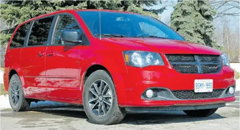  ?? Graeme Fletcher /Driving ?? The versatile 2014 Dodge Grand Caravan SXT Plus boasts no fewer than 81 possible seating configurat­ions.