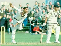  ??  ?? Talent: Gary Sobers bowled 744 fruitless deliveries