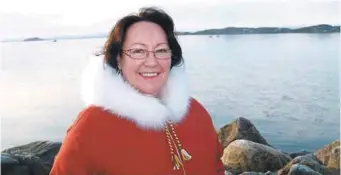  ?? CHRIS WINDEYER LA PRESSE CANADIENNE ?? Sheila Watt-Cloutier a dû se réappropri­er sa langue ancestrale, l’inuktitut.