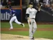  ?? KATHY KMONICEK/THE ASSOCIATED PRESS ?? Mets’ Lucas Duda rounds the bases after hitting a solo shot off Yankees’ Masahiro Tanaka Friday night.