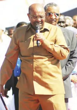 ??  ?? Sudan's President Omar al-Bashir.