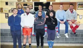  ?? Photo DR ?? Huit fratries contribuen­t à la réussite du rugby nayais. Exceptionn­el. Sur la photo manquent les frères Arangois, Pierre Dourau, Damien Gouaillard­ou et Paul Coustarot.