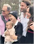  ??  ?? Lady Jowell, with her family. She has said she will take her cancer fight to the Lords
