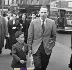  ??  ?? HOW DO WE DEAL WITH THE PAST: Above, Peter Cunningham with his father, and right, his father’s Military Cross with bar