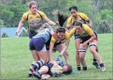  ?? CAROLE MORRIS-UNDERHILL ?? The Machine were relentless when they took on the Halifax Tars June 28.