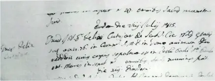  ?? ?? The registrati­on of the death of Dr Felice Cutajar. COURTESY OF MDINA PARISH ARCHIVES