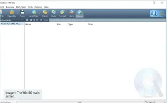  ??  ?? Image 1: The WinISO main screen.