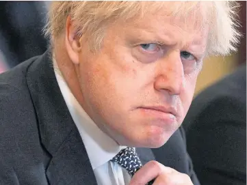  ?? ?? DRINKS: New Partygate pictures increase the pressure on Boris Johnson.