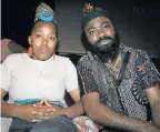  ?? Picture: LONDEKA DLAMINI ?? CROWD PULLERS: Jazz musicians Asanda ‘Msaki’ Mvana and Nduduzo Makhathini sat with the audience before their performanc­e at the Mandela Bay Jazz Legacy Festival at the PE Opera House on Saturday