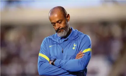  ?? Photograph: Nigel French/PA ?? Nuno Espírito Santo’s problems are mounting at Spurs with two players testing positive for Covid-19.