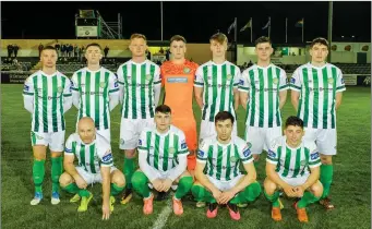  ?? Photos: Leigh Anderson ?? The Bray Wanderers team who defeated Wexford FC in the SSE Airtricity League First Division clash in the Carlisle Grounds last weekend.